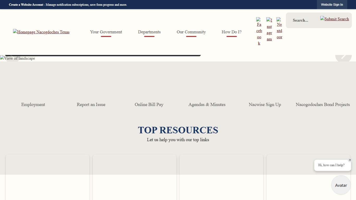 Nacogdoches, TX - Official Website Nacogdoches, TX - Official Website